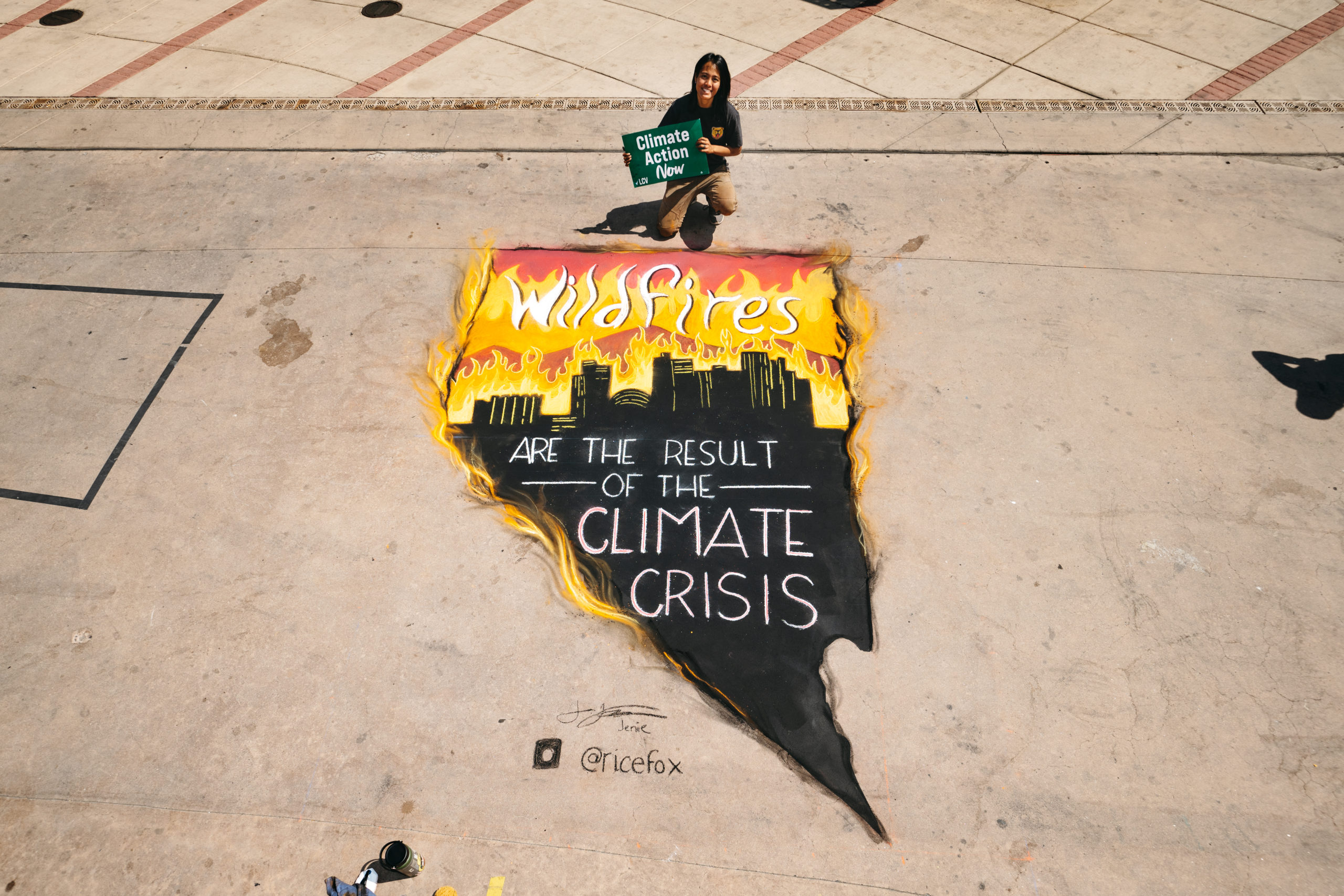 Community Art Activation in Reno Sends Strong Message on Climate Action